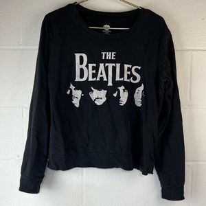 The Beatles Black Sweatshirt, Medium